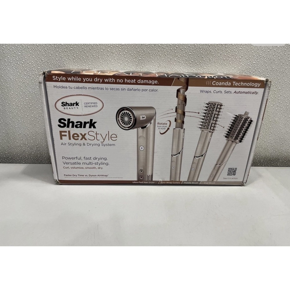 Shark FlexStyle Air Styling & Drying System, Stone HD430REF